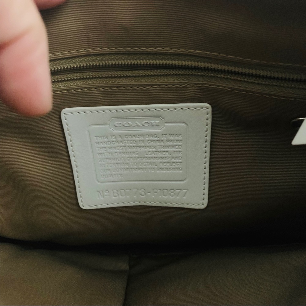 Coach Patchwork Set In Beautiful Condition - image 4